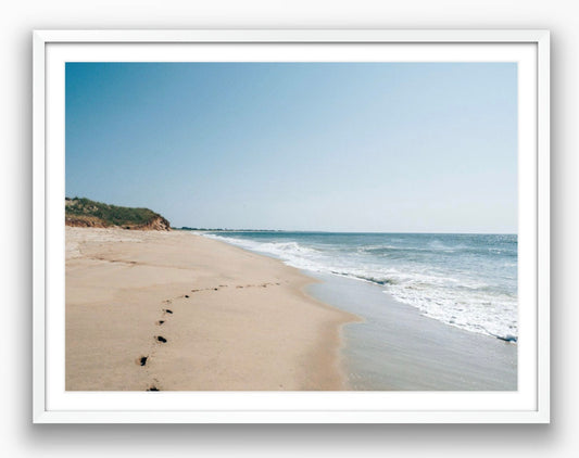 Nantucket Beach Walk Photograph - Framed or Print Only