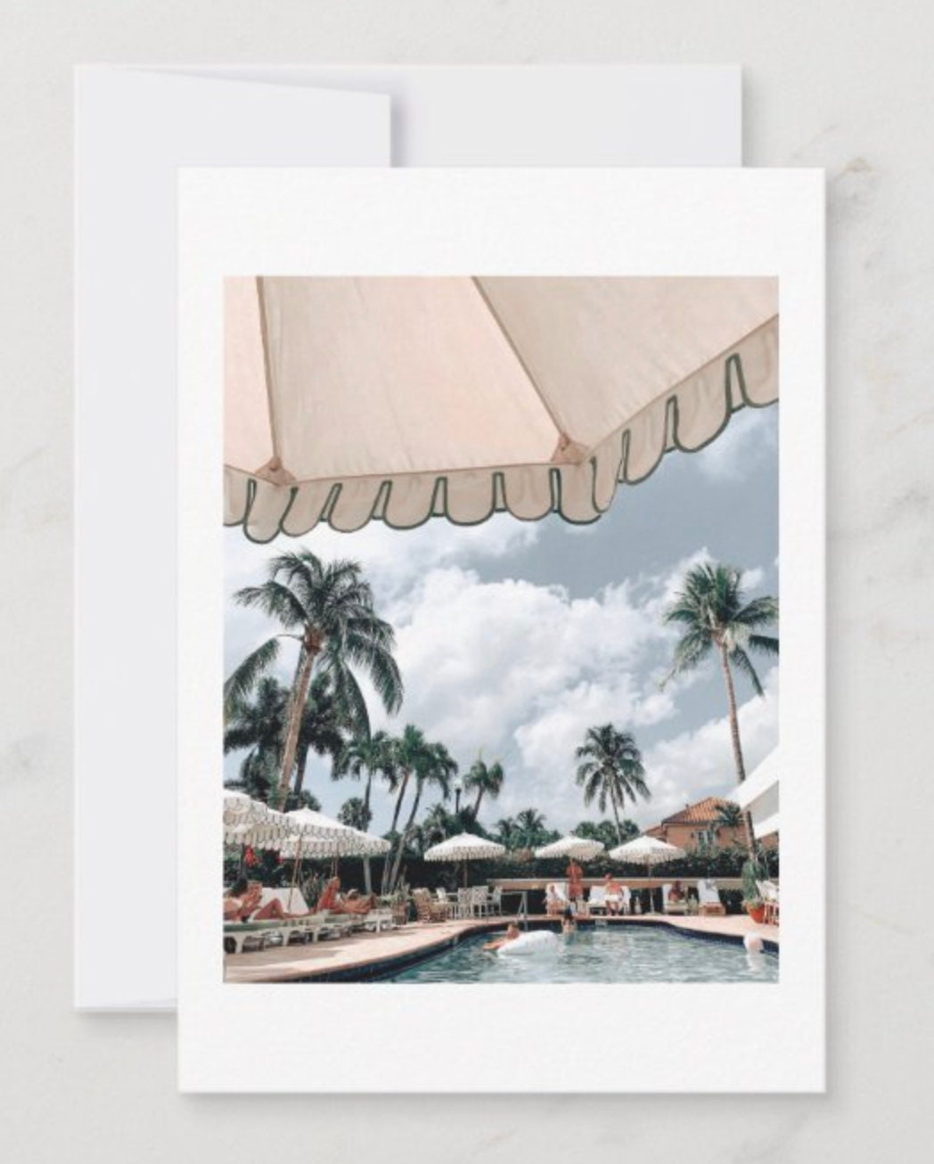 Palm Beach Blank Greeting Cards Set of 10