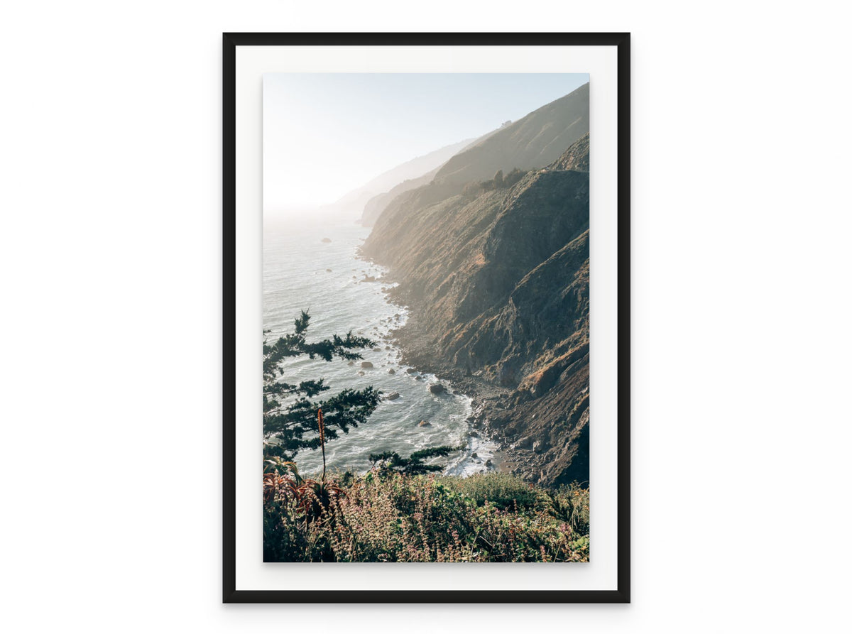 Big Sur Coast, 20×30 in black frame
