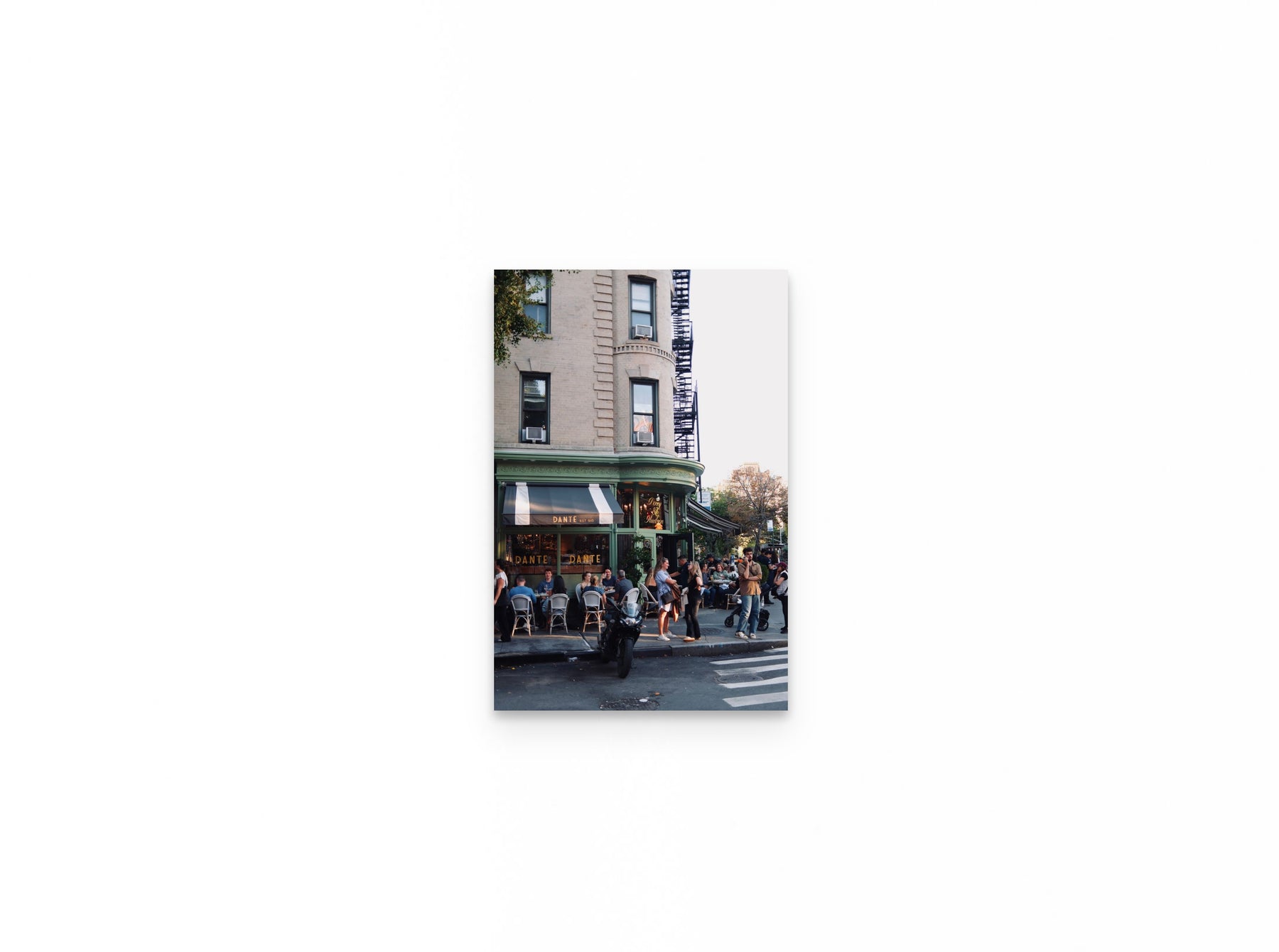 Cafe Dante, 12×18 fine art print