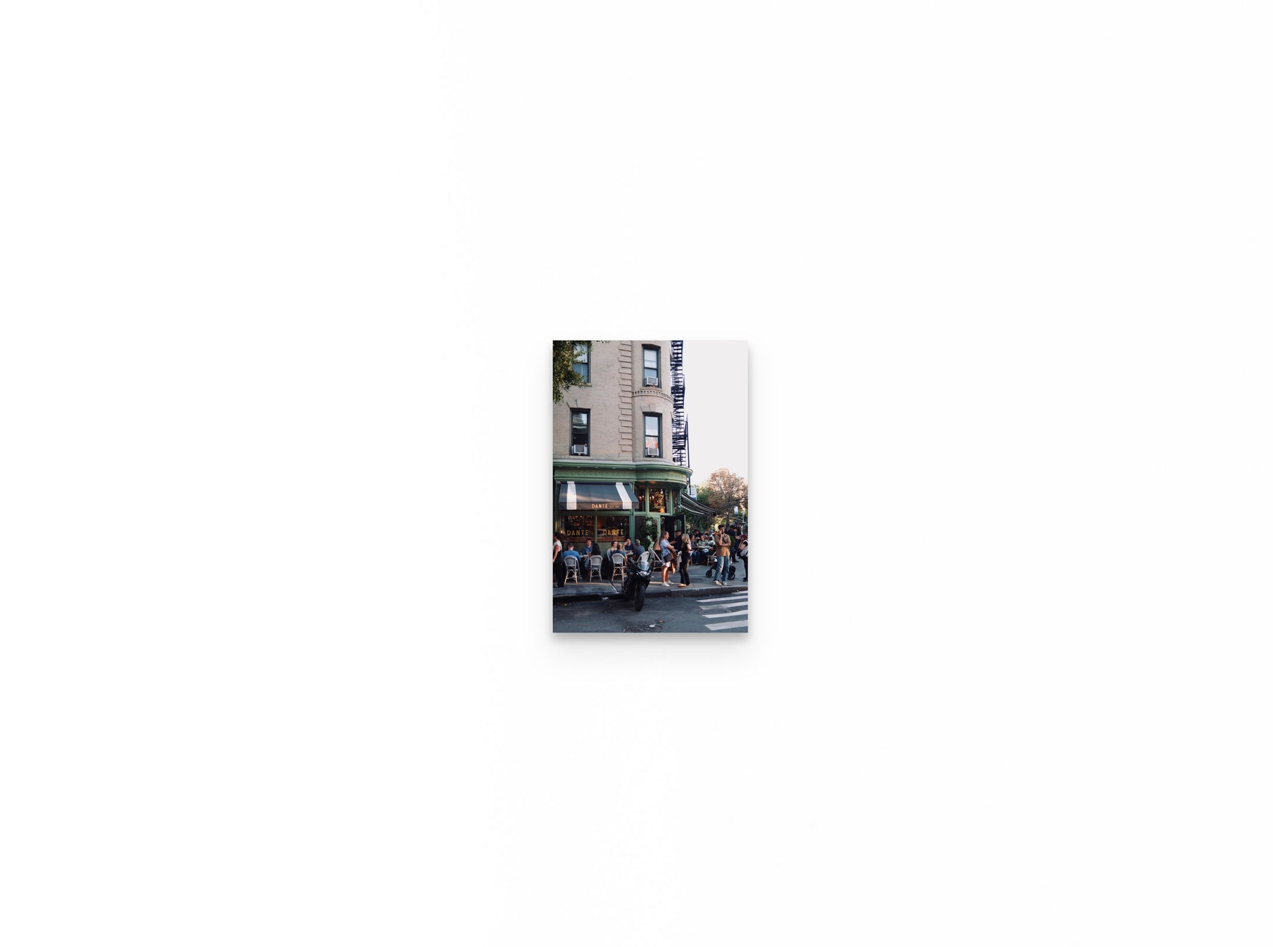 Cafe Dante, 8×12 fine art print