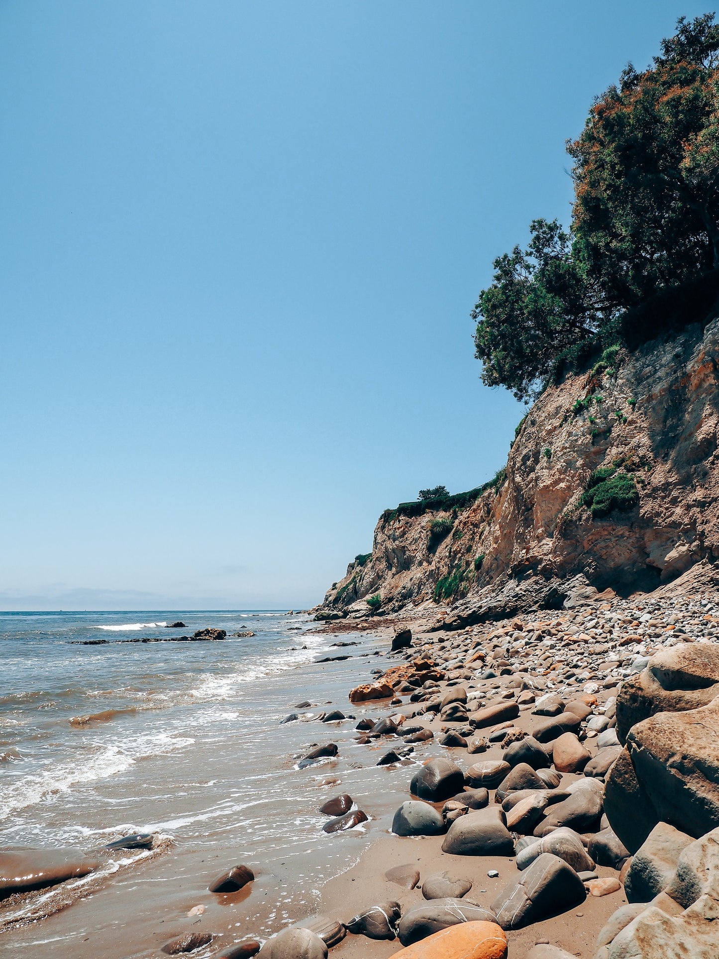 Santa Barbara Cliffs Photograph - Framed or Print Only