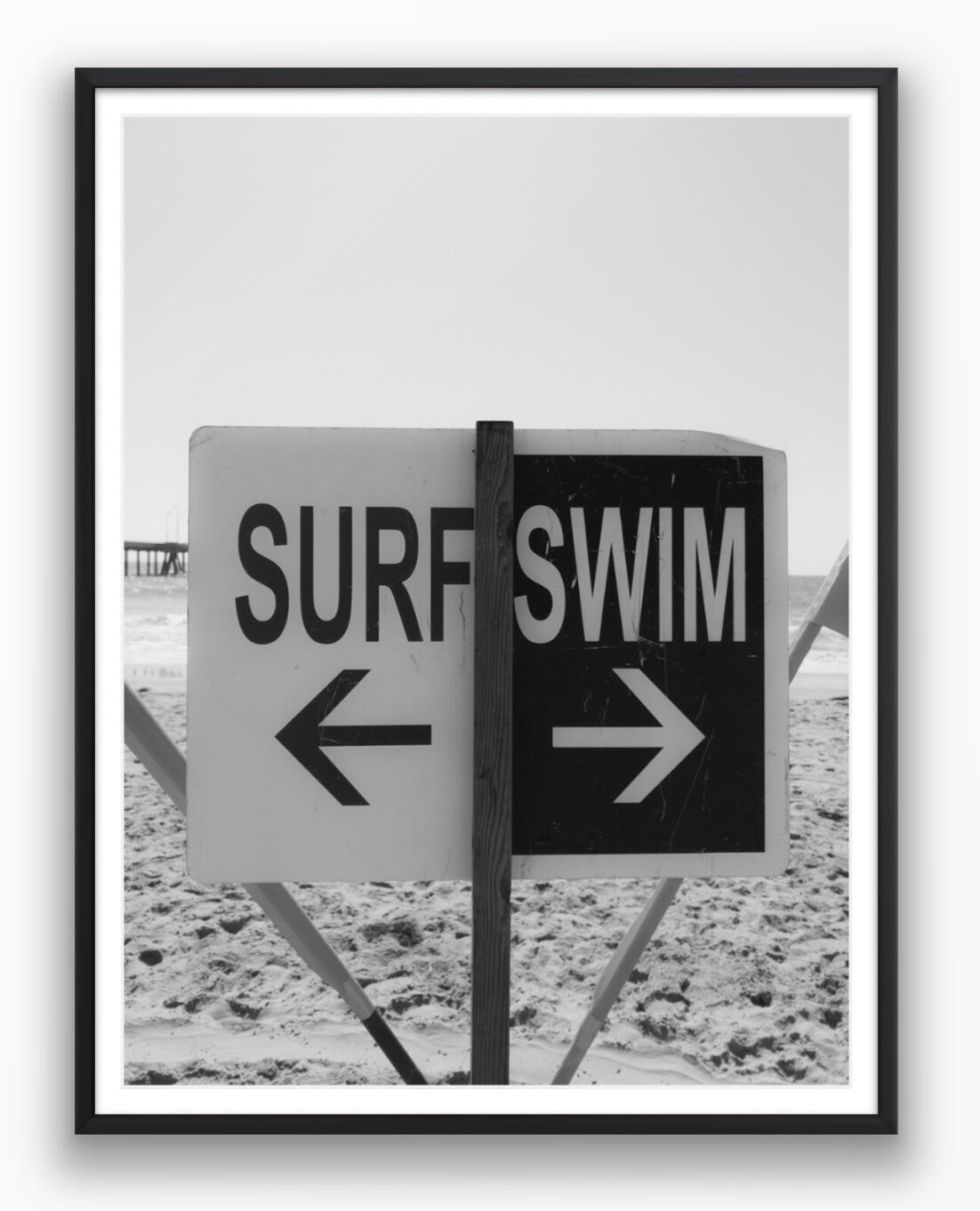 Surf or Swim - Framed or Print Only