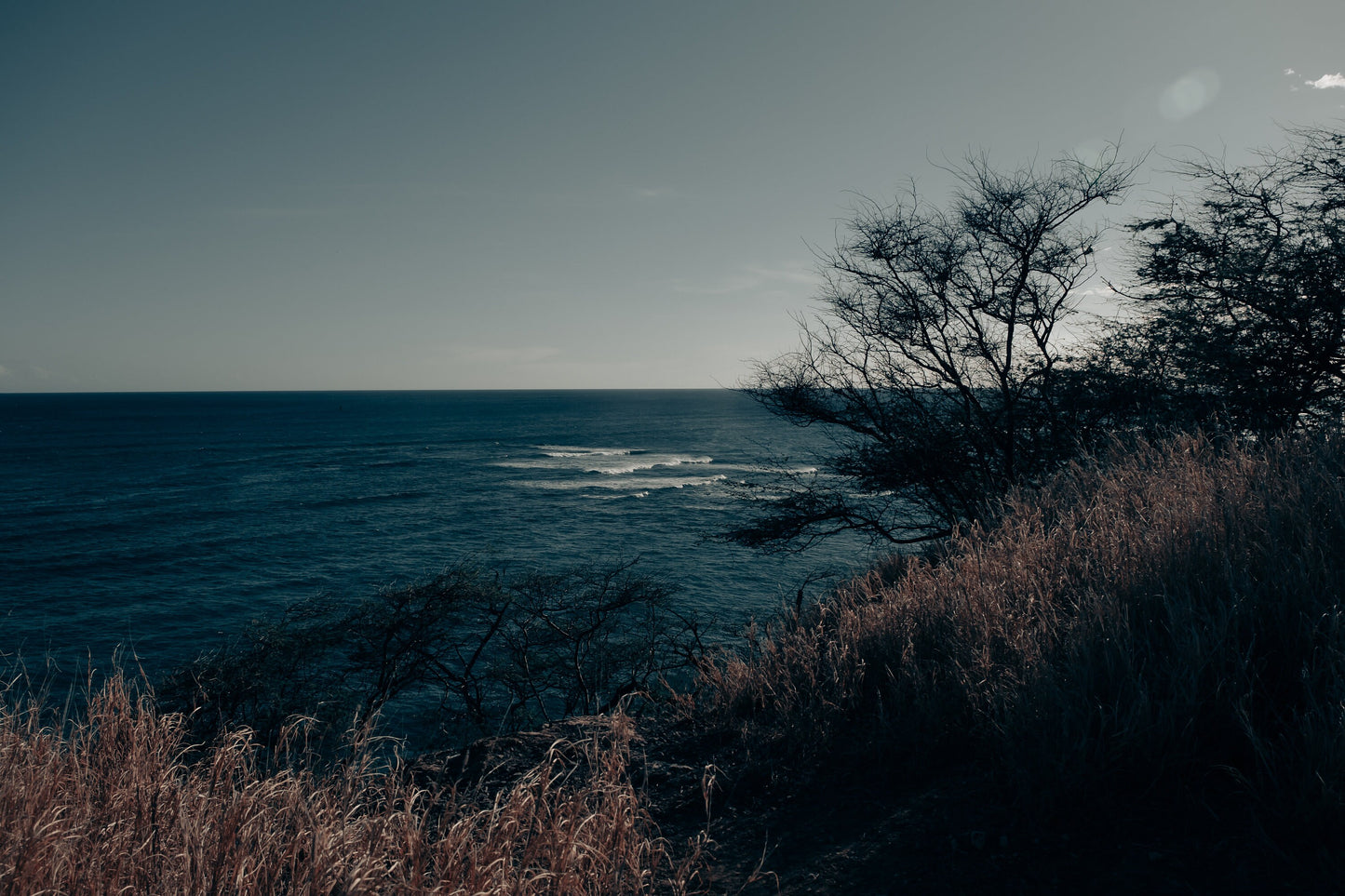 Diamond Head at Dusk - Framed or Print Only