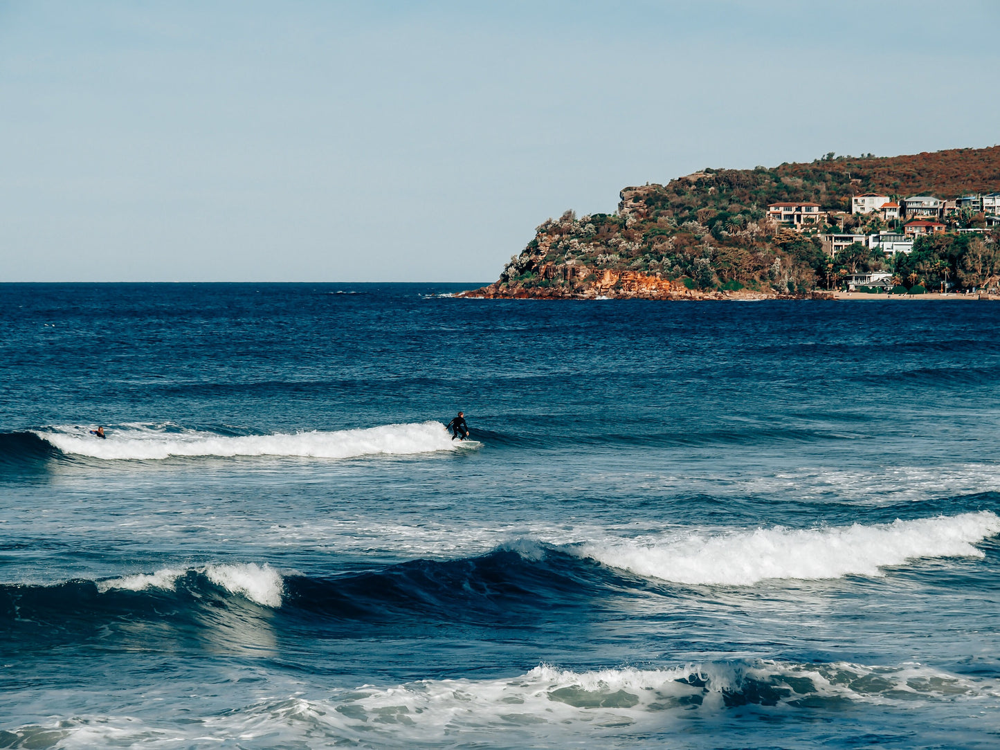 Surfing in Manly Beach, Sydney Photograph - Print Only or Framed