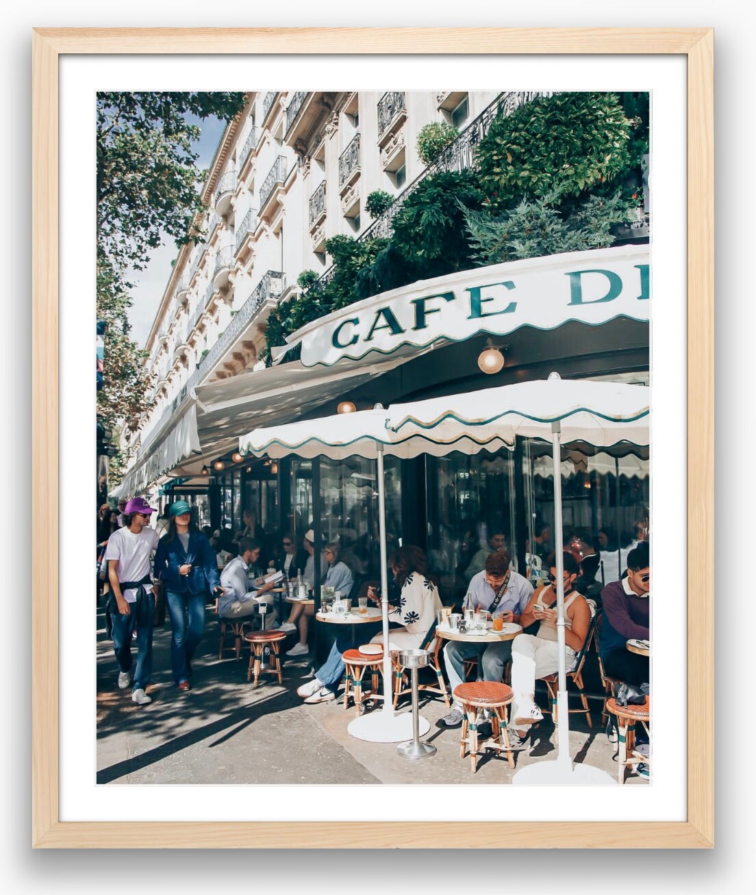 Cafe de Flore - Framed or Print Only