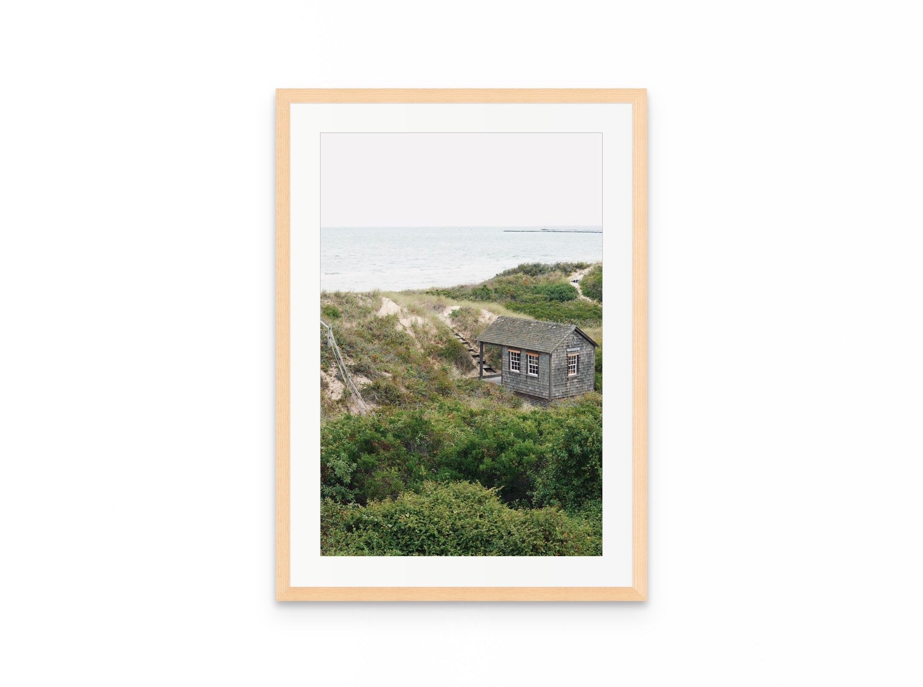 Dune Shack, 16×24 in natural frame