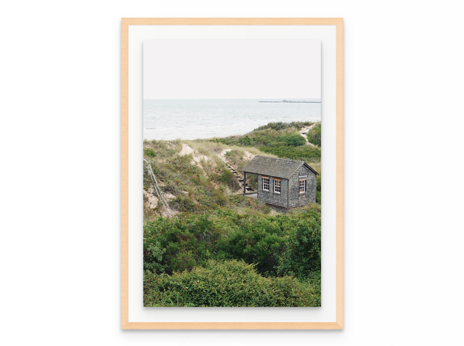 Dune Shack, 20×30 in natural frame