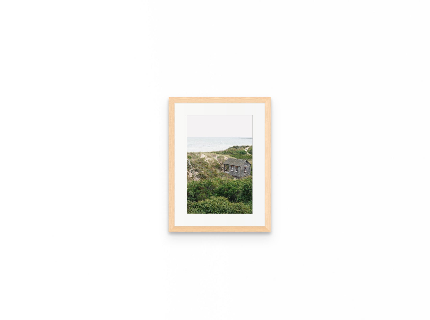 Dune Shack, 8×12 in natural frame