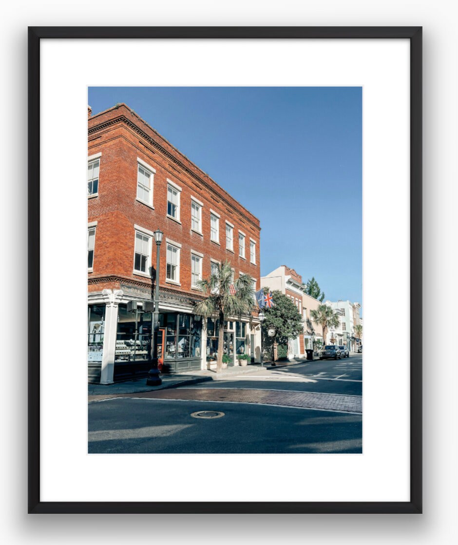 King Street Charleston Photograph - Print Only or Framed