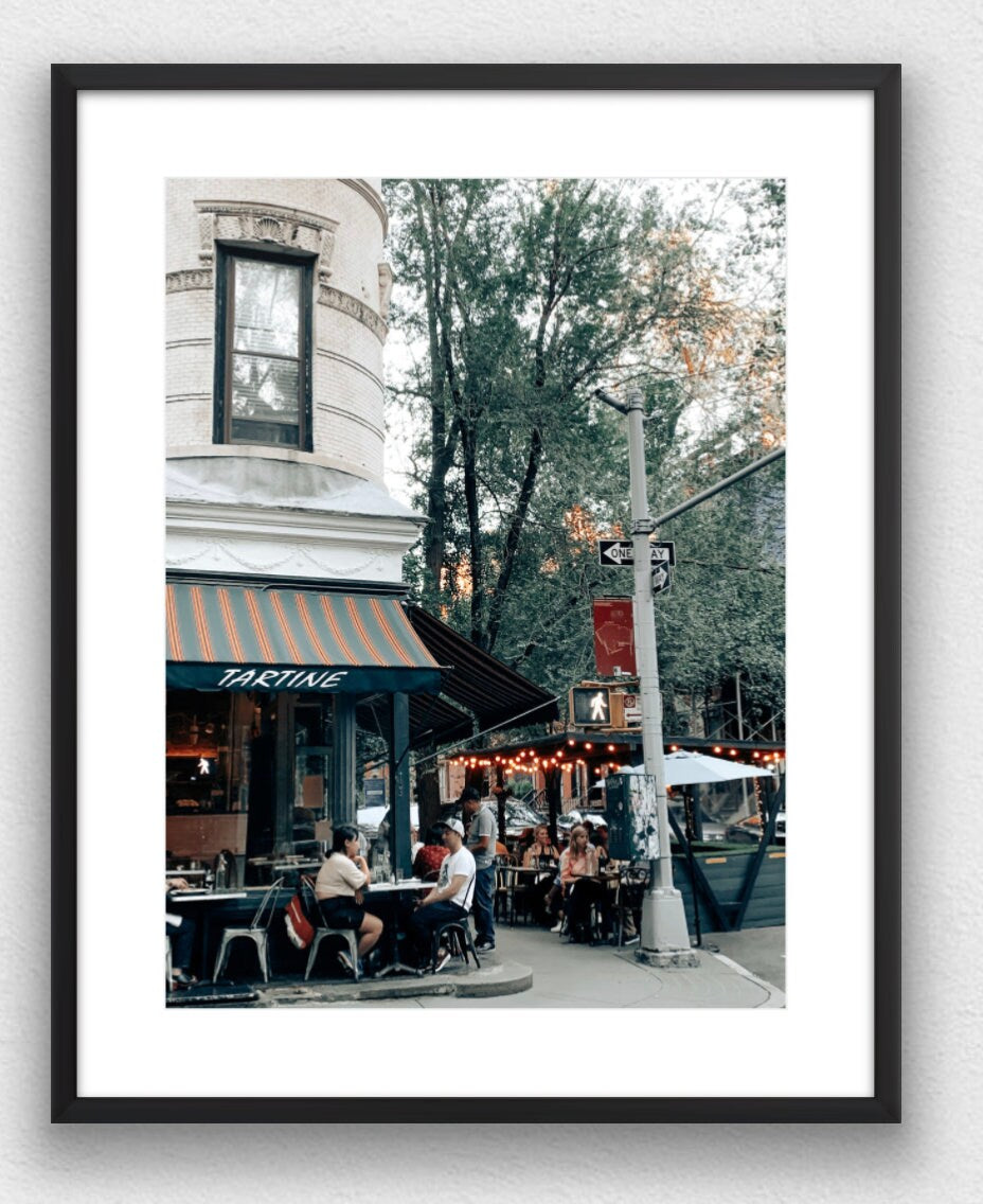 West Village Nights, Tartine Portrait Photograph - Print Only or Framed