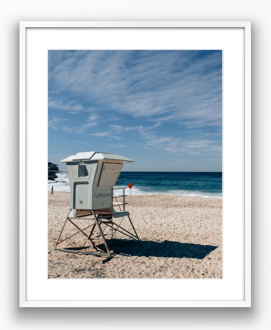 Sydney Lifeguard Stand Photograph - Framed or Print Only