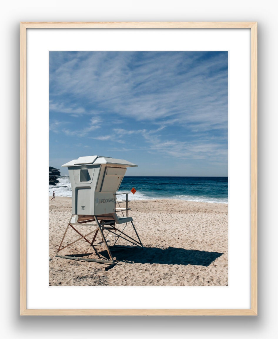 Sydney Lifeguard Stand Photograph - Framed or Print Only