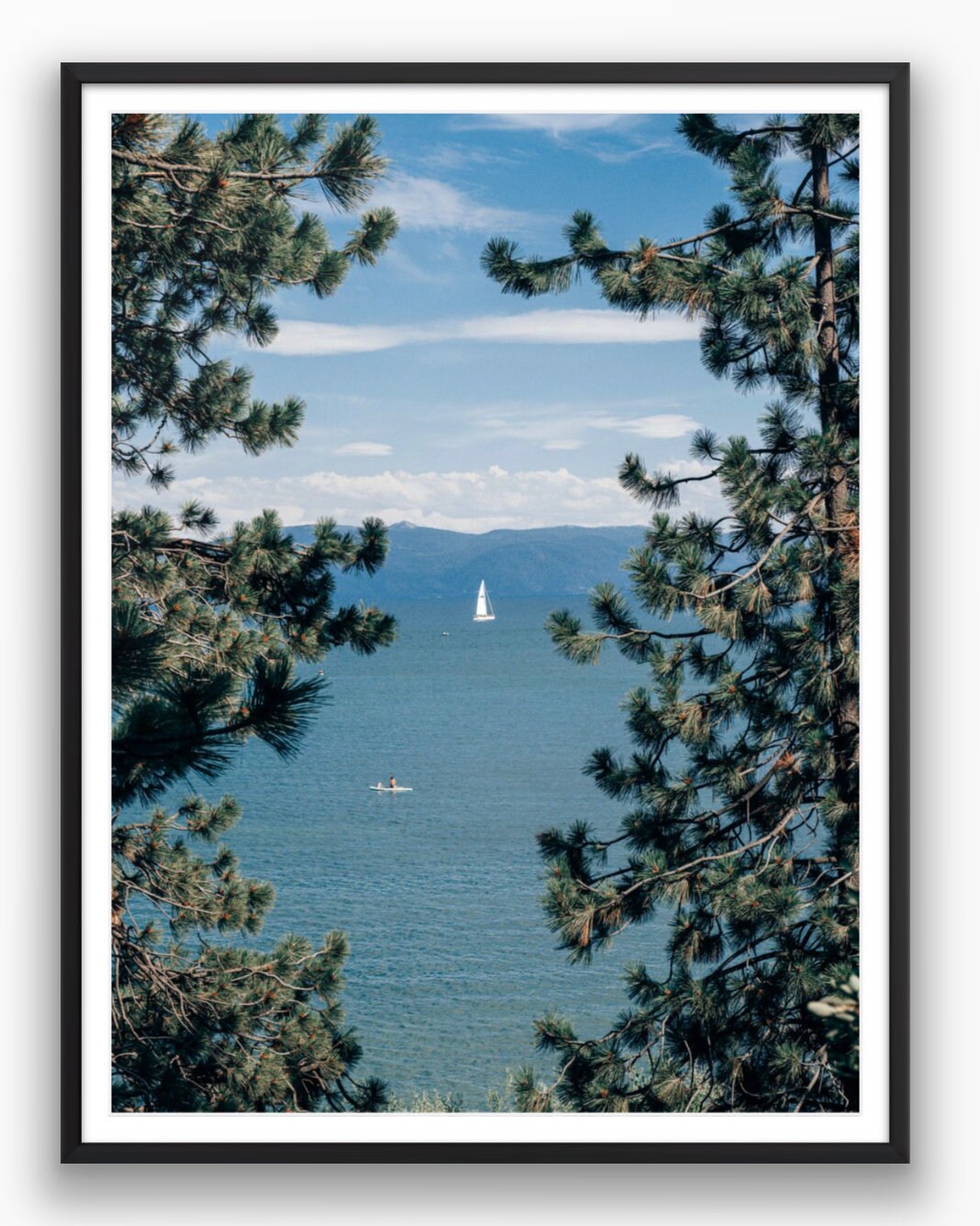 Lake Tahoe Forest for the Trees - Framed or Print Only