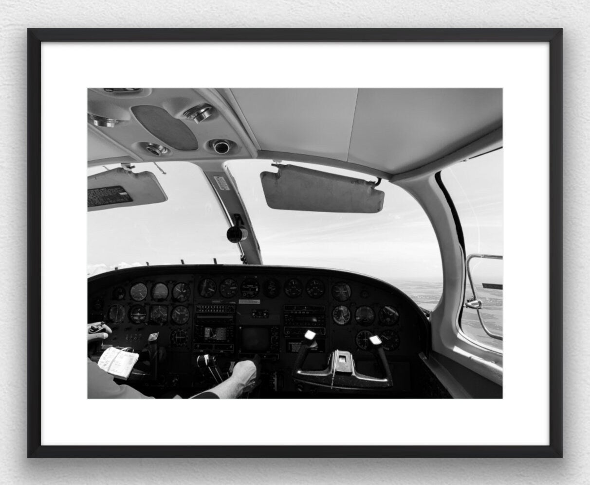 Driver's Seat Photograph - Print Only or Framed