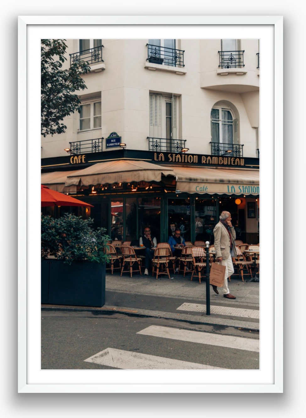 Paris Cafe for Lunch - Framed or Print Only