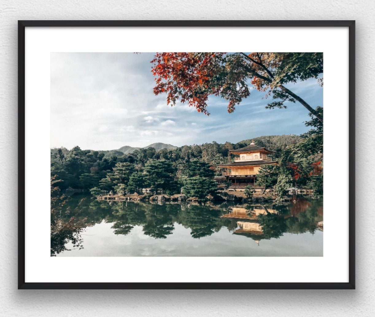 Japanese Temple & Garden II Photograph - Print Only or Framed