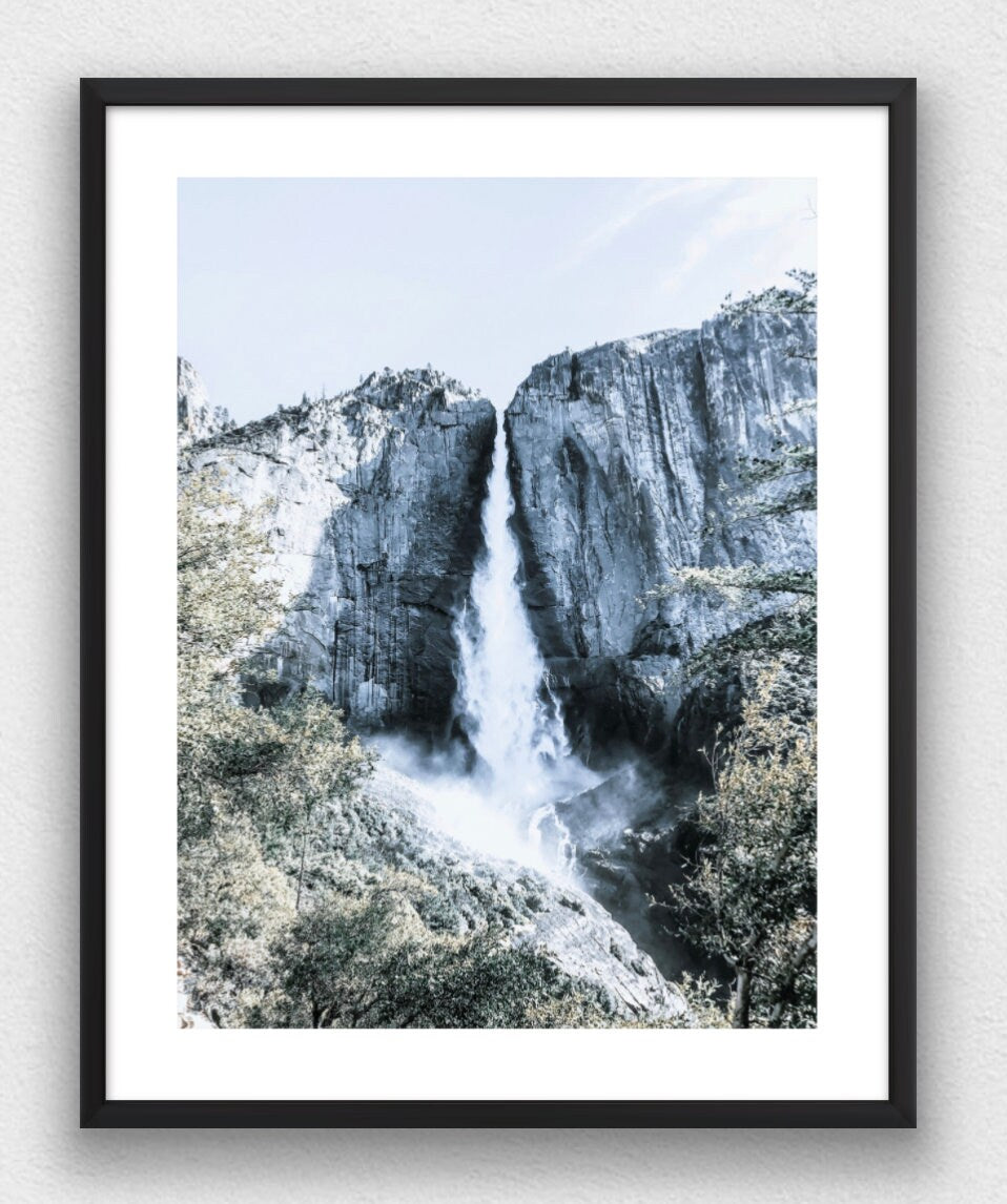 Yosemite Falls Photograph - Print Only or Framed