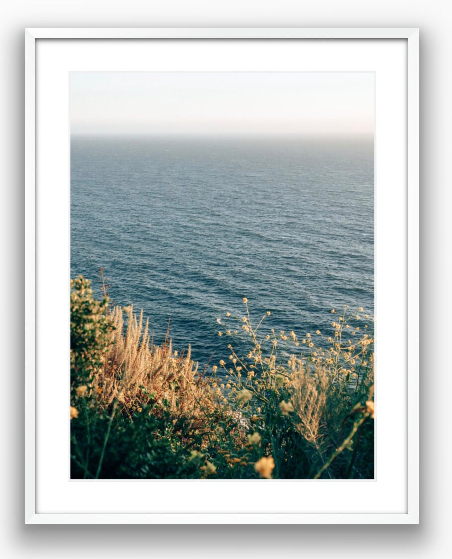 California Coast at Dusk Photograph - Print Only or Framed