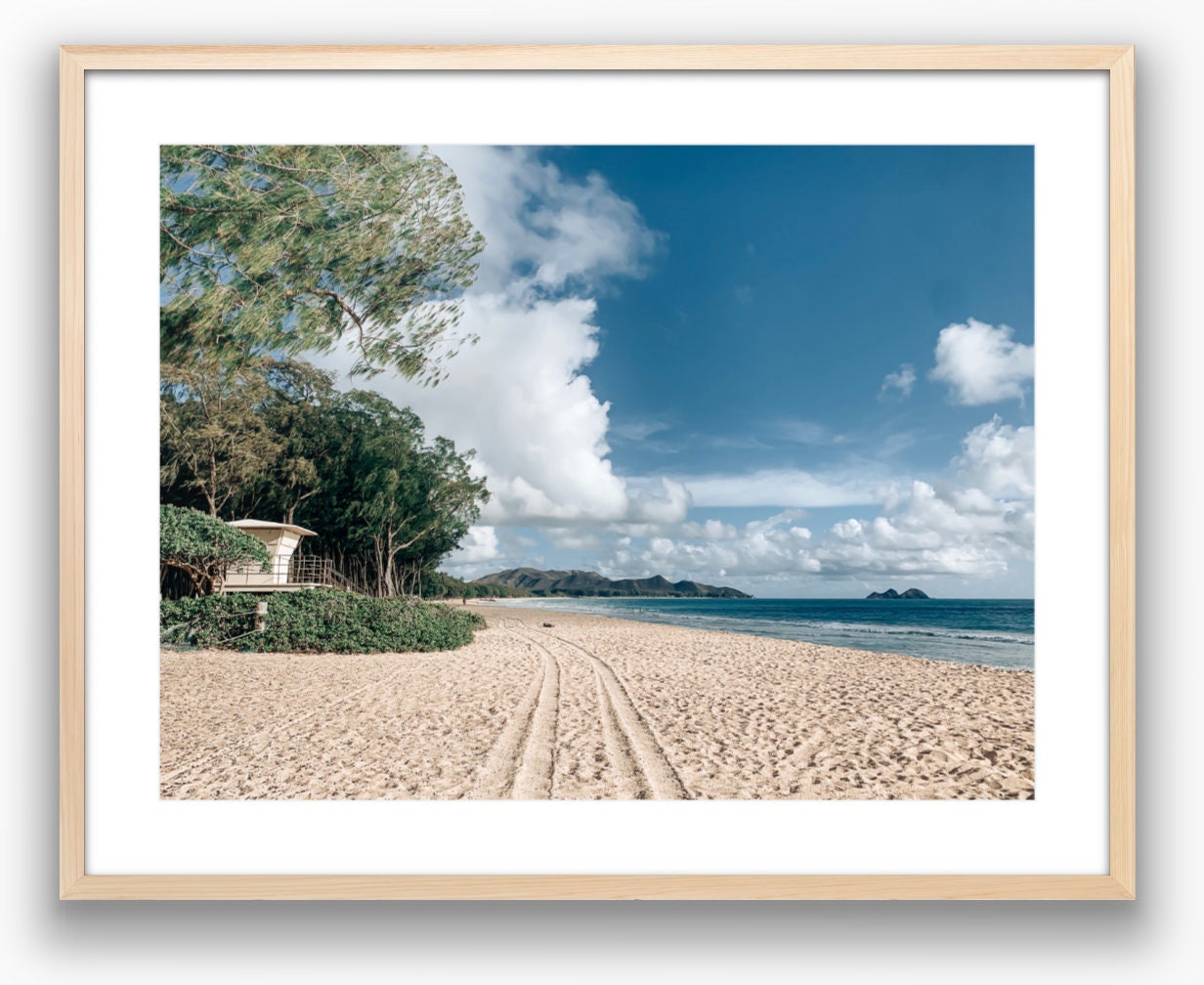 Hawaii Beach Stroll Photograph - Print Only or Framed