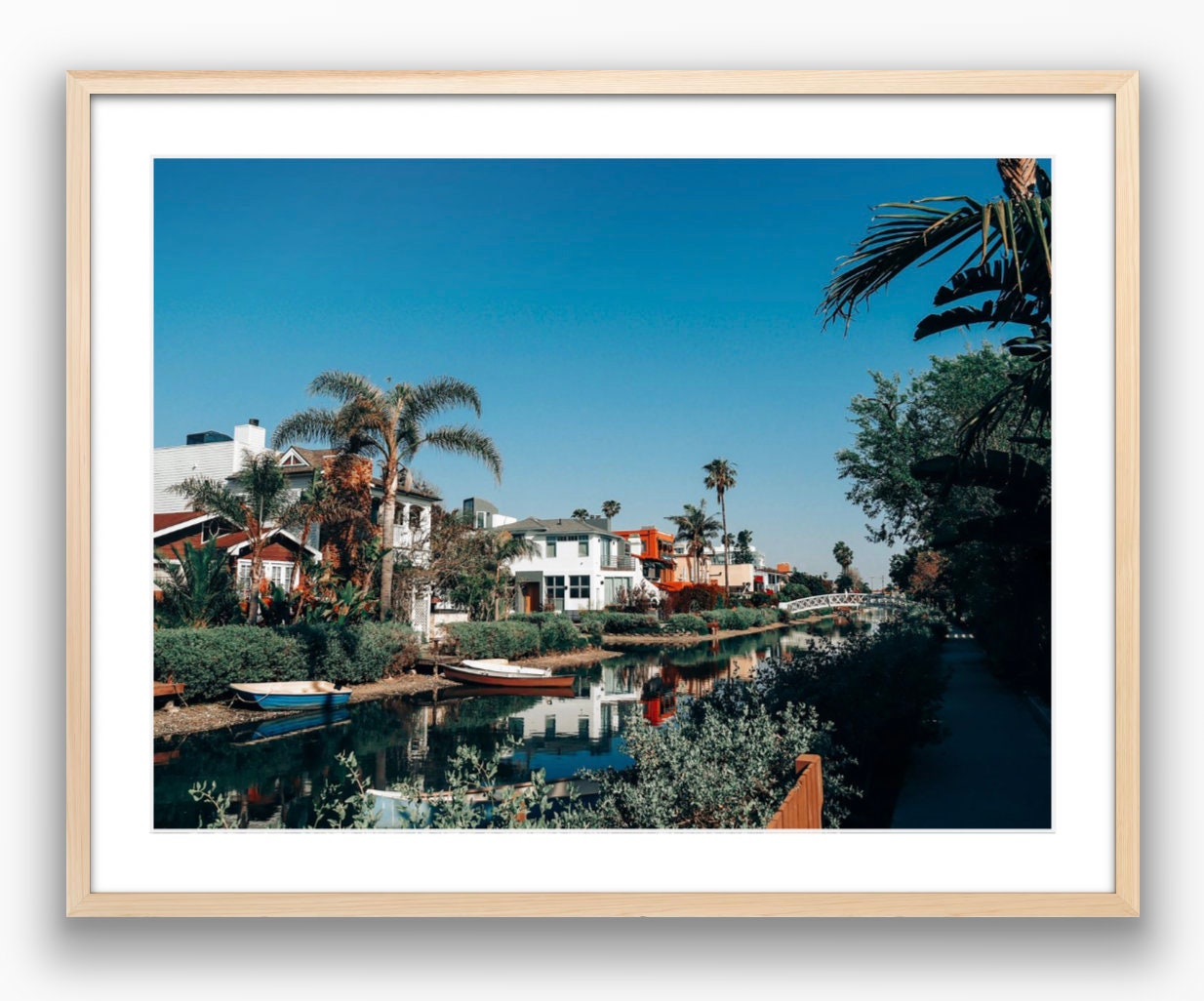 Venice Beach Canals Photograph - Print Only or Framed