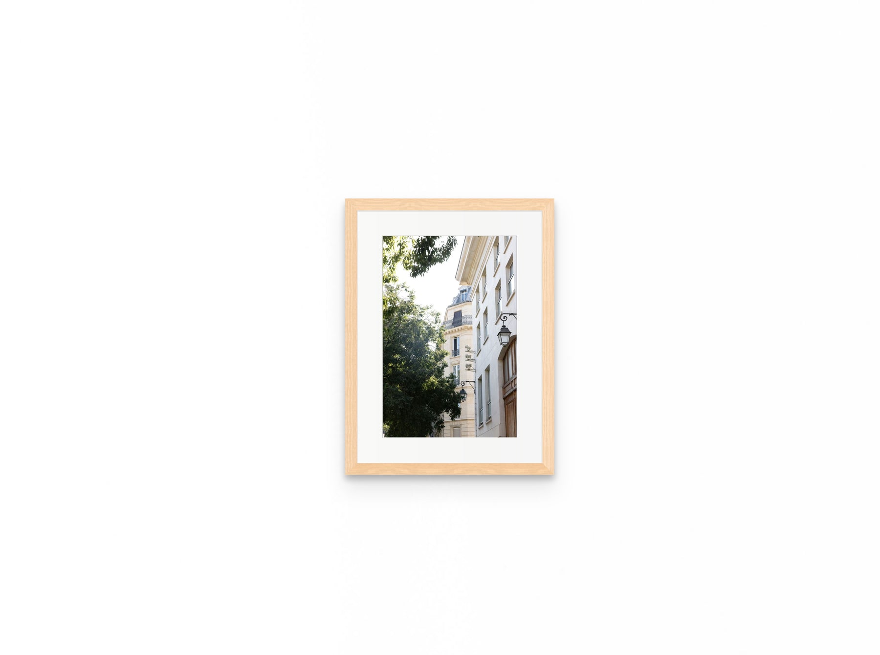 Haussmann Lanterns, 8×12 in natural frame