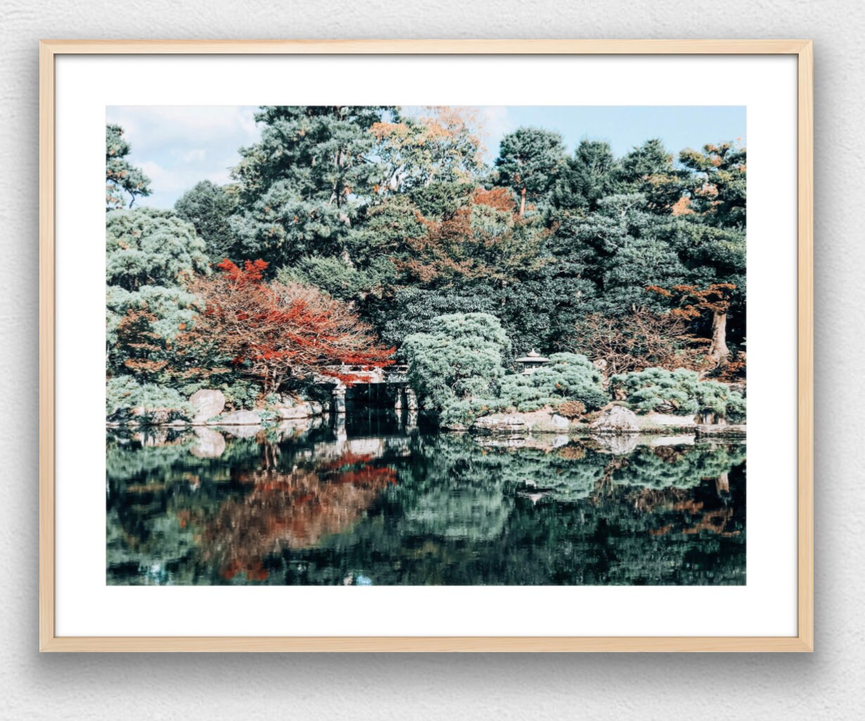 Japanese Monet - Kyoto Garden Photograph - Print Only or Framed