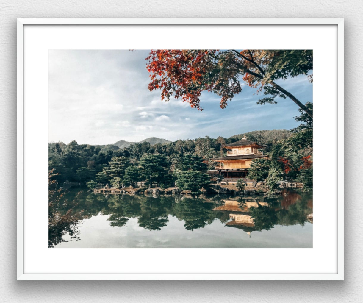 Japanese Temple & Garden II Photograph - Print Only or Framed