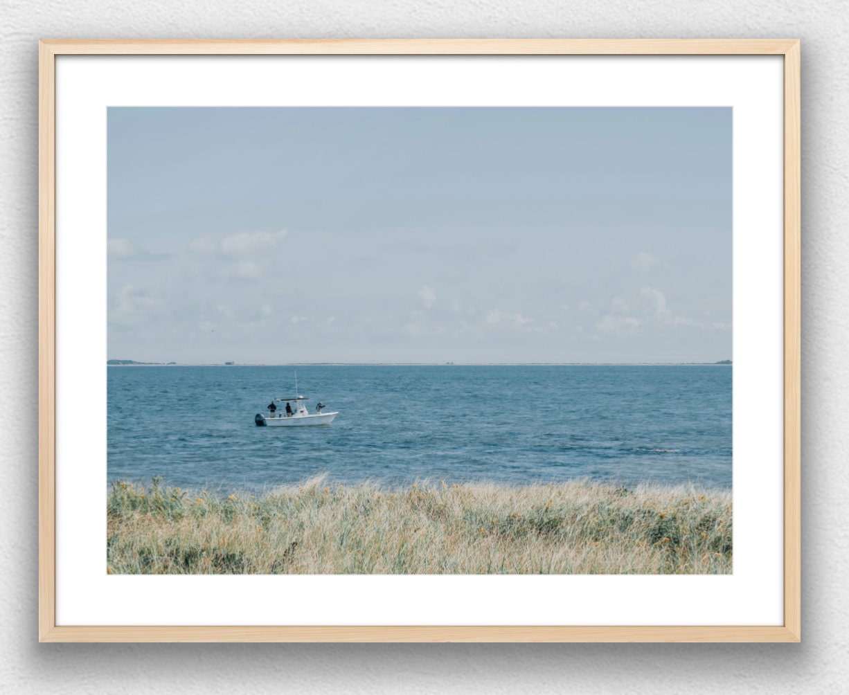 Martha's Vineyard Gone Fishing Photograph - Print Only or Framed