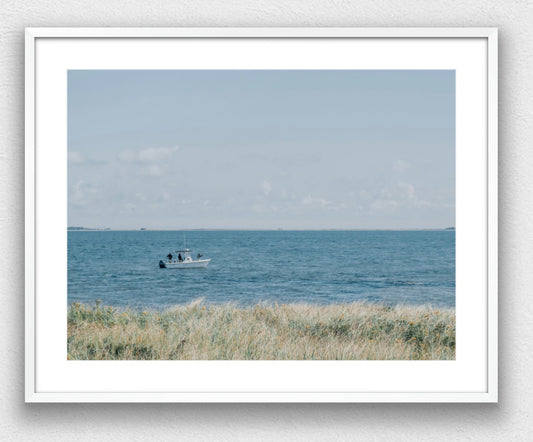 Martha's Vineyard Gone Fishing Photograph - Print Only or Framed