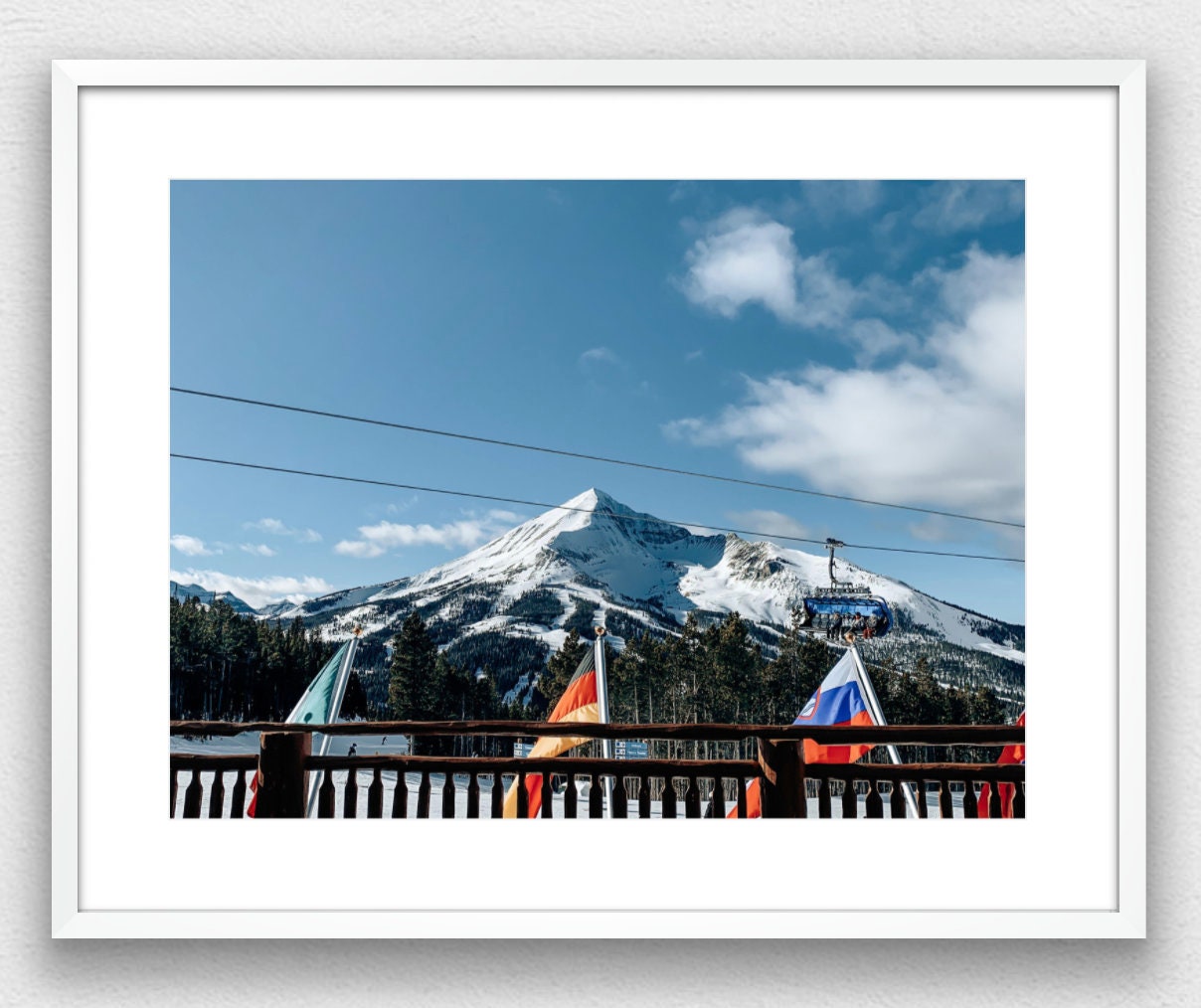 Big Sky Montana Lone Peak || Photograph - Print Only or Framed