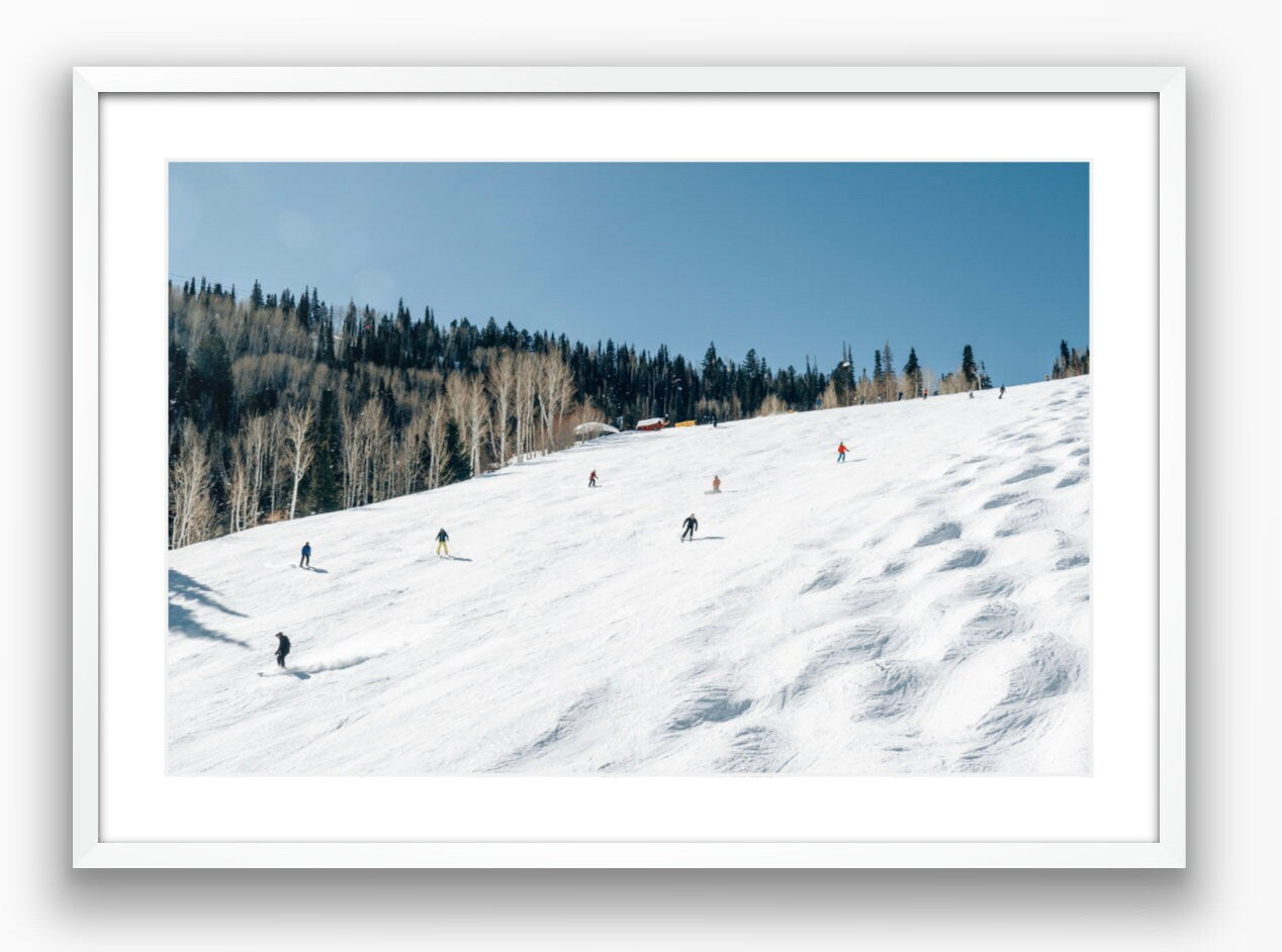 Park City Slopes Photograph - Print Only or Framed