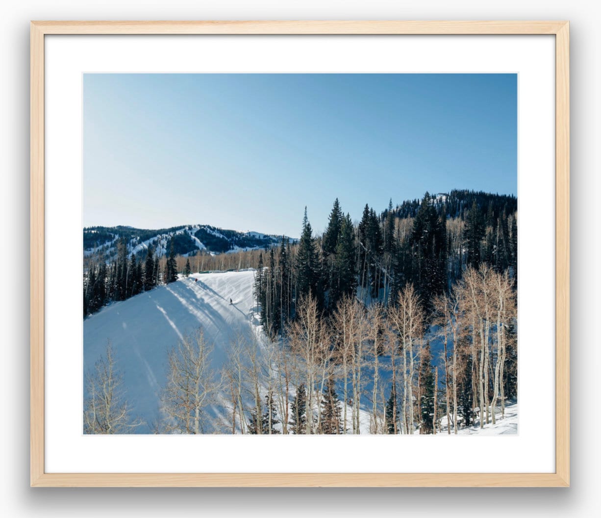 Park City Slopes III Photograph - Print Only or Framed