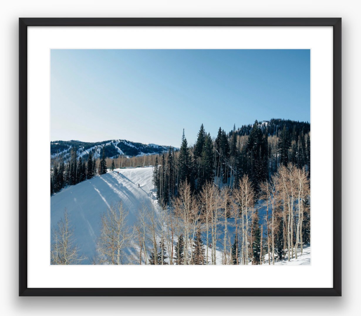 Park City Slopes III Photograph - Print Only or Framed