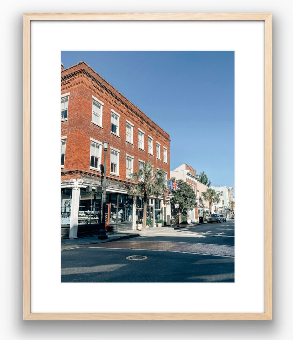 King Street Charleston Photograph - Print Only or Framed