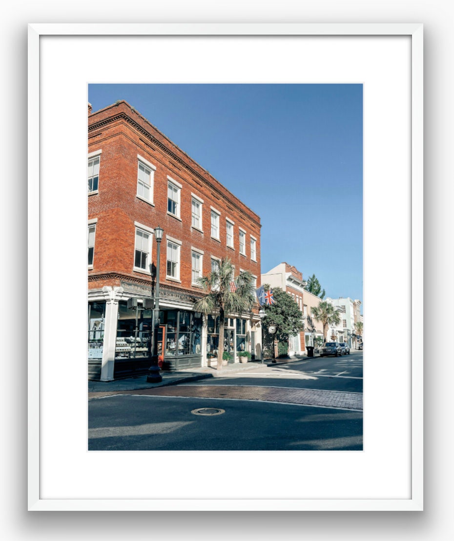 King Street Charleston Photograph - Print Only or Framed