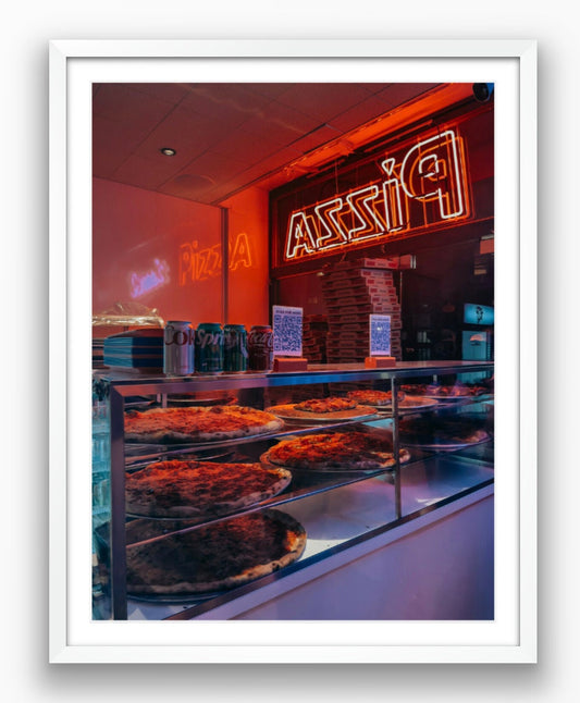 New York City Pizza Lovers Photograph - Framed or Print Only