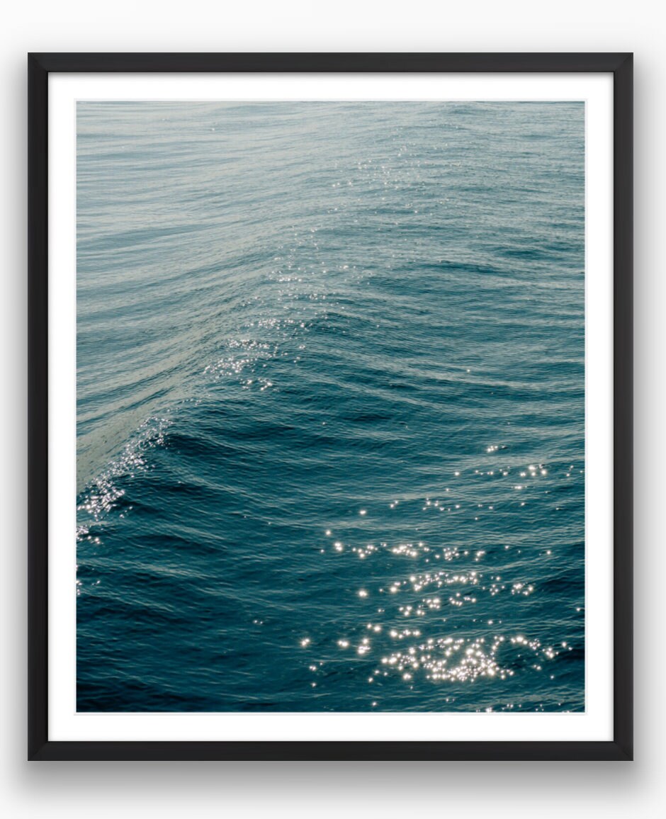 California Ocean Dance Photograph - Framed or Print Only