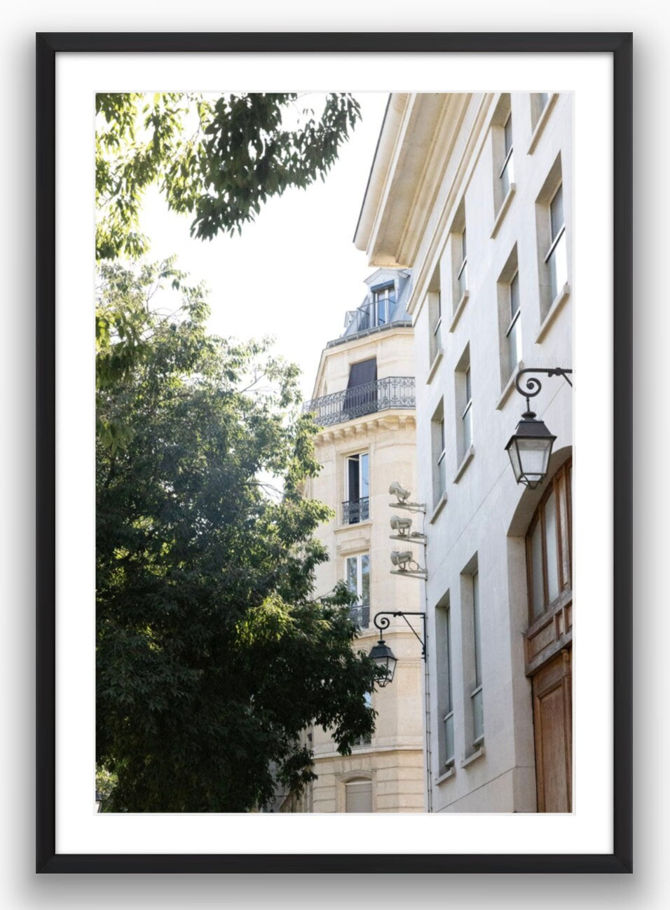 A Parisian Street Corner - Framed or Print Only