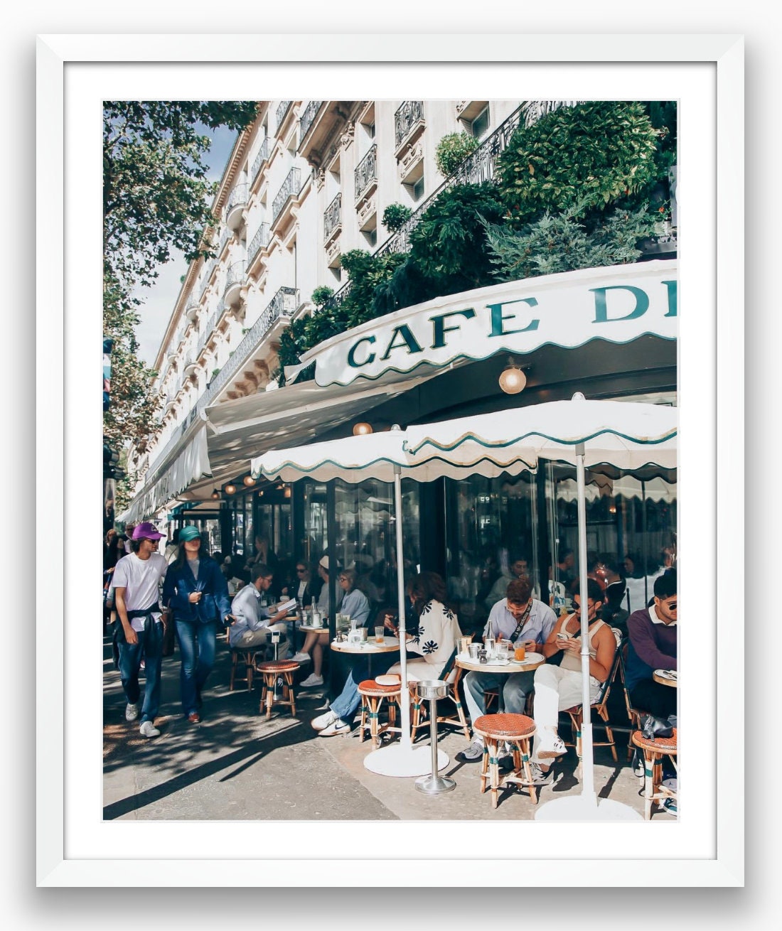 Cafe de Flore - Framed or Print Only