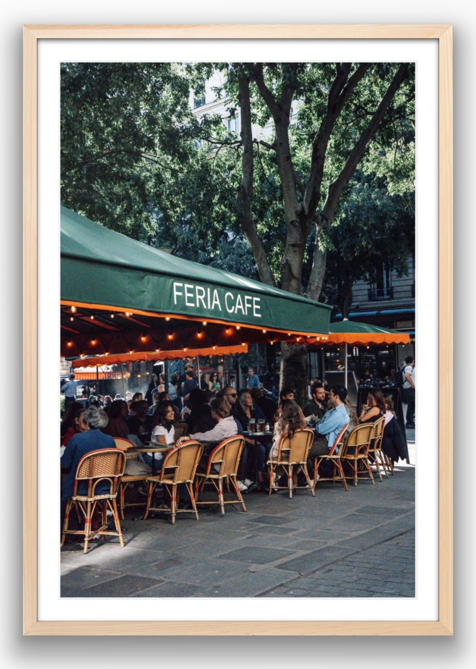 Feria Cafe - Framed or Print Only