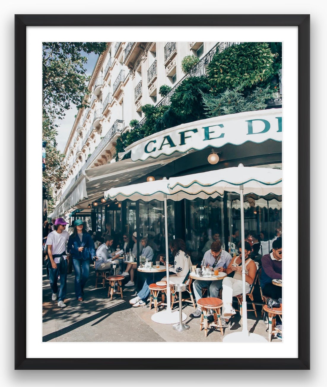 Cafe de Flore - Framed or Print Only