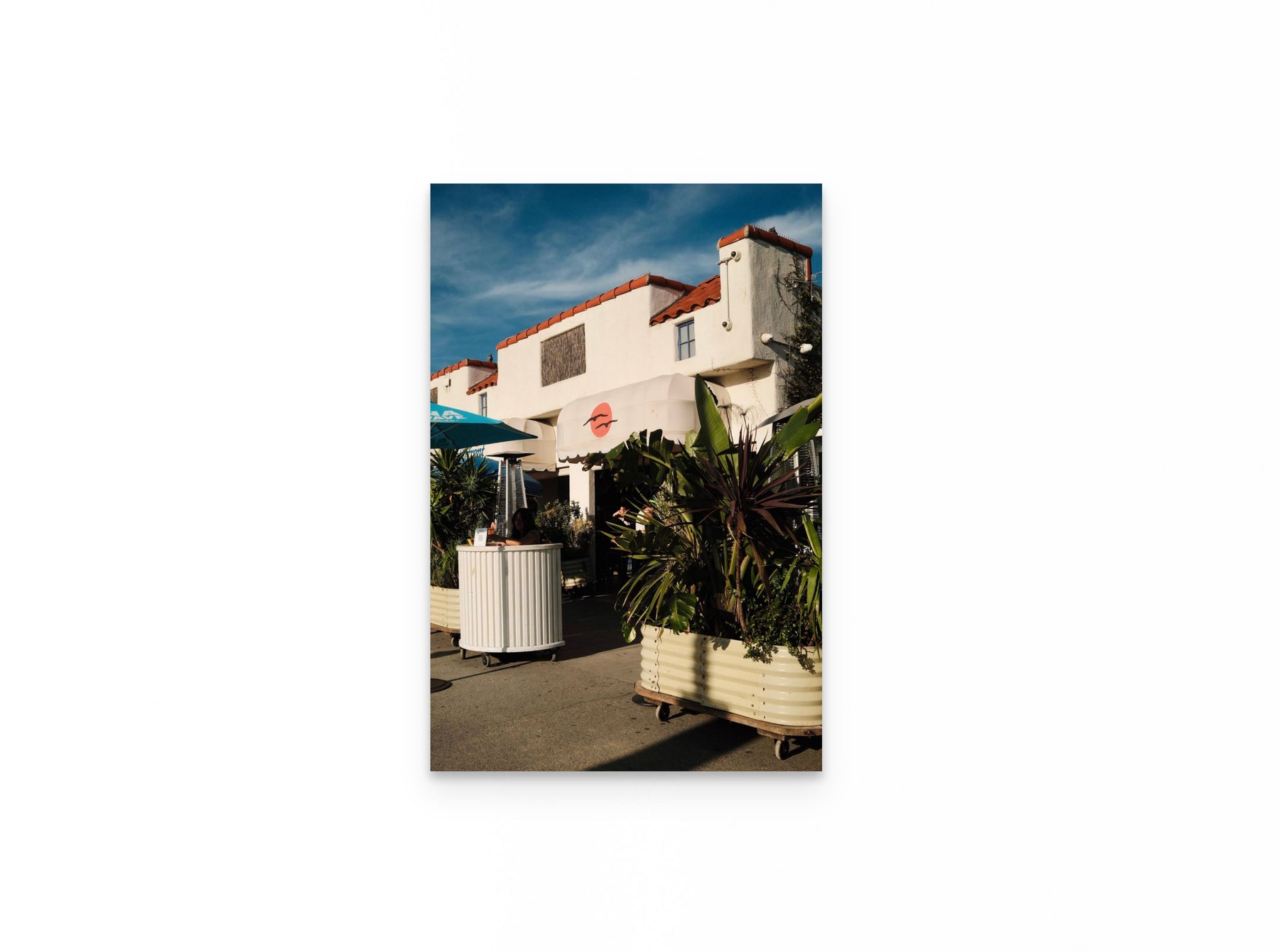 Malibu Farm Courtyard, 16×24 fine art print (alternate scene)