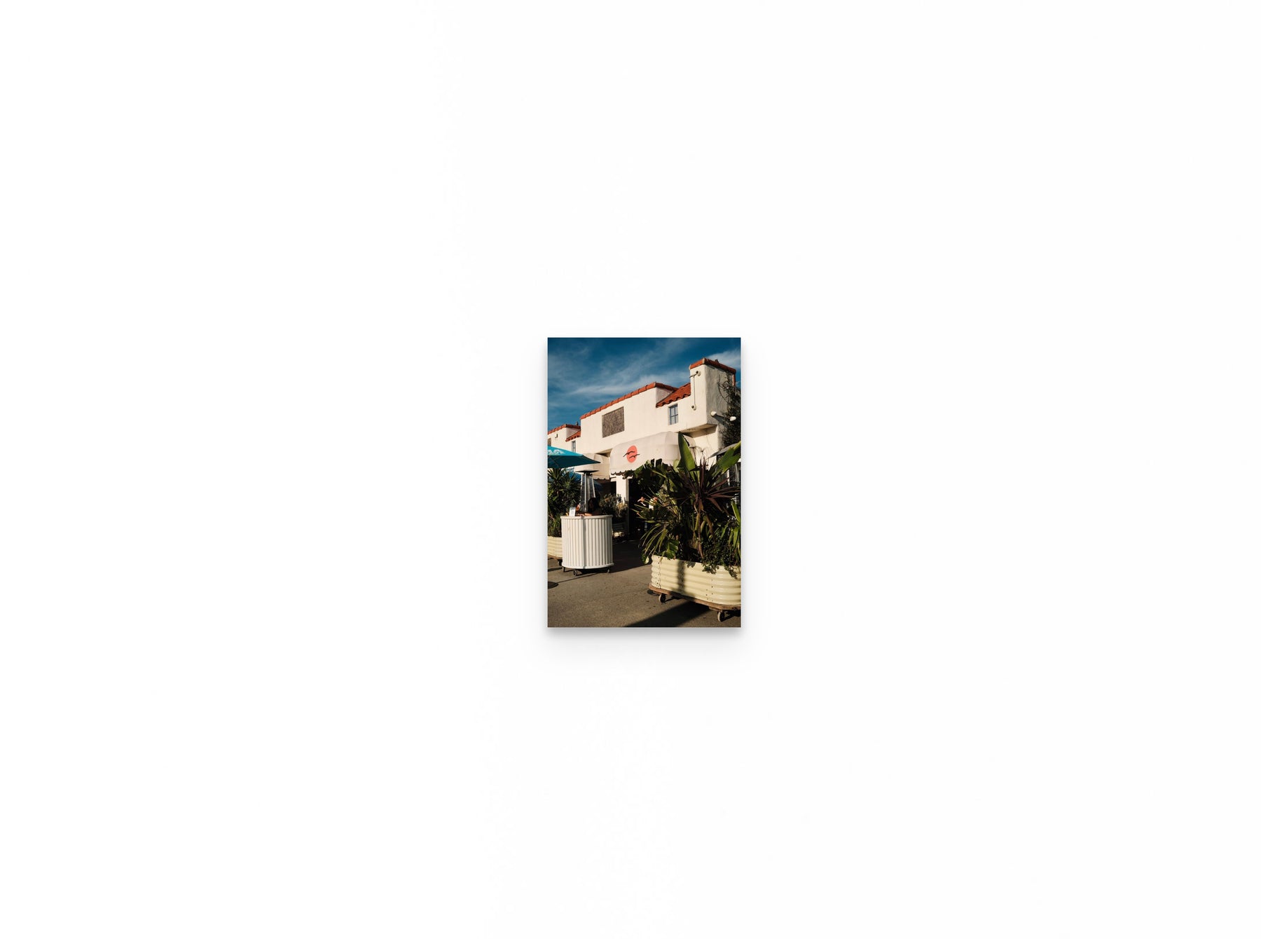 Malibu Farm Courtyard, 8×12 fine art print