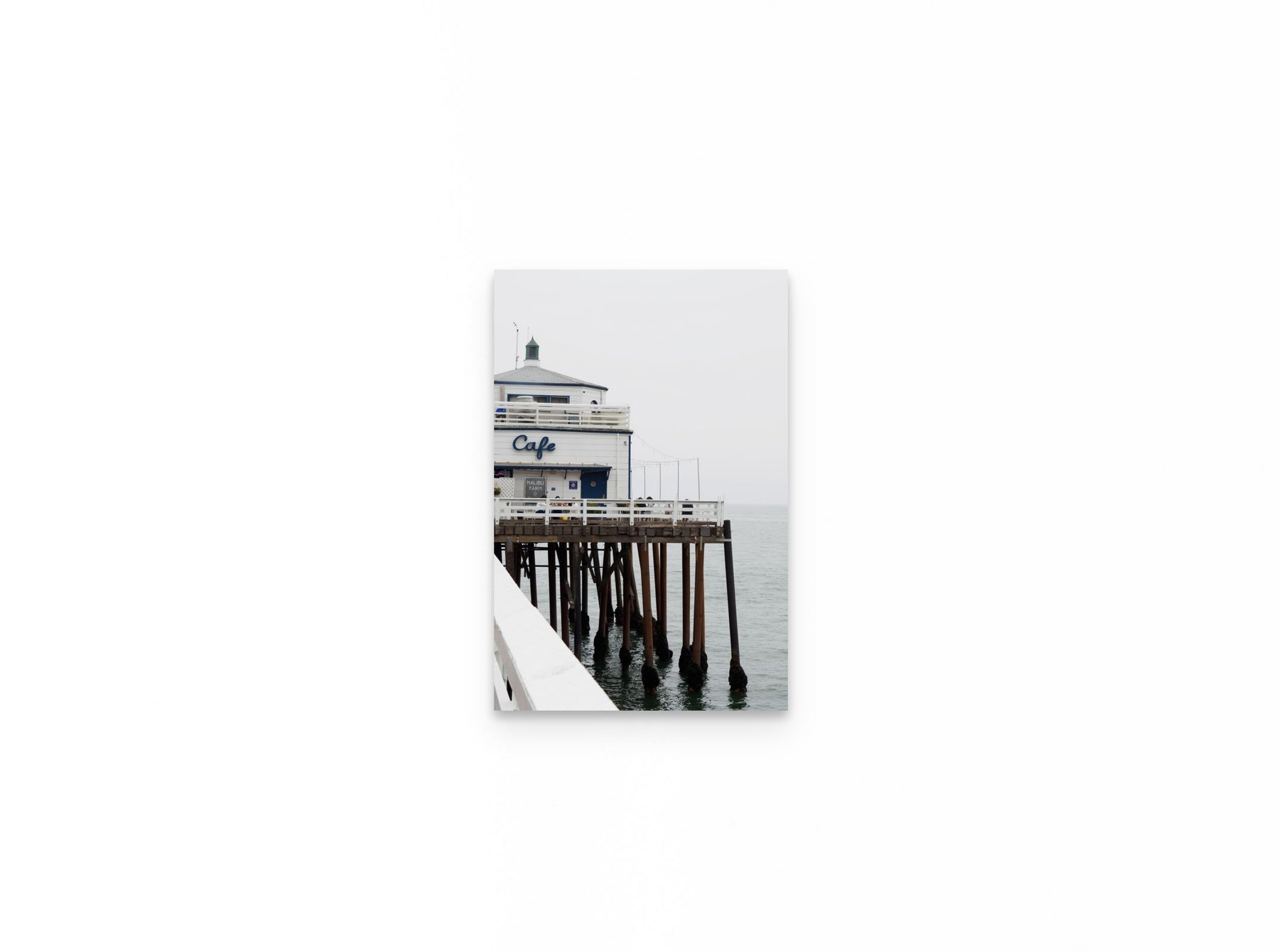 Malibu Pier Cafe, 12×18 fine art print