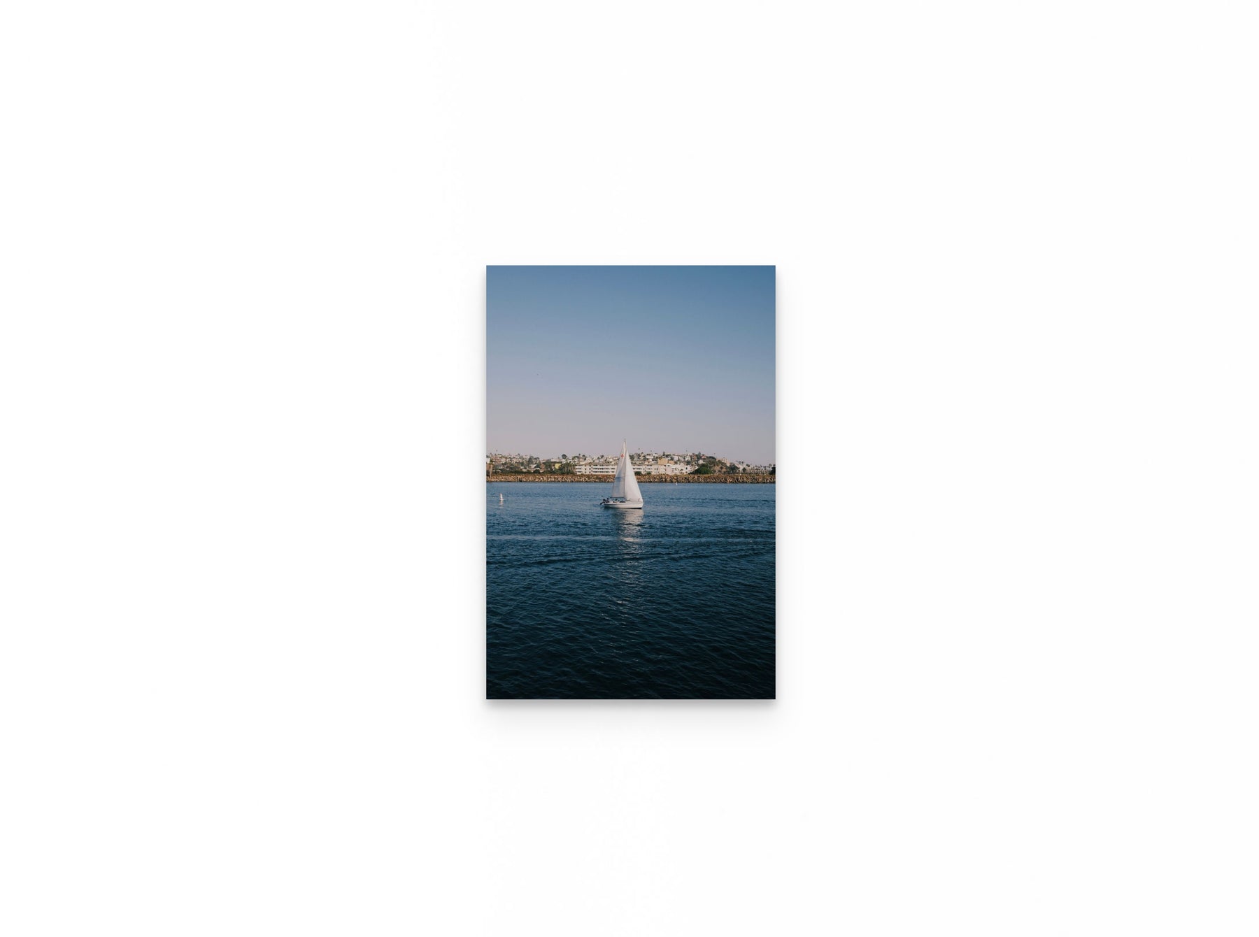 Marina Sailboat, 12×18 fine art print