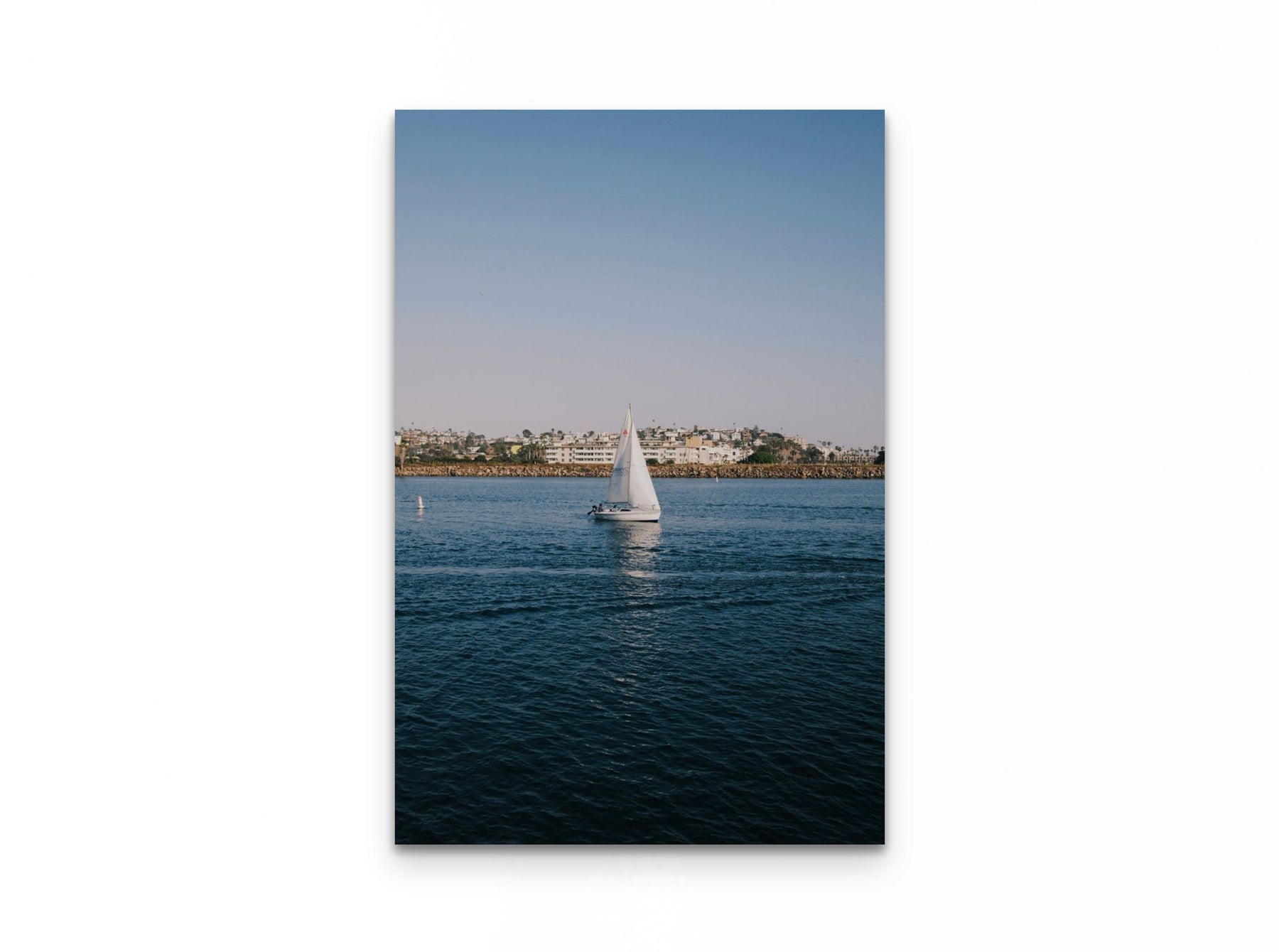Marina Sailboat, 20×30 fine art print