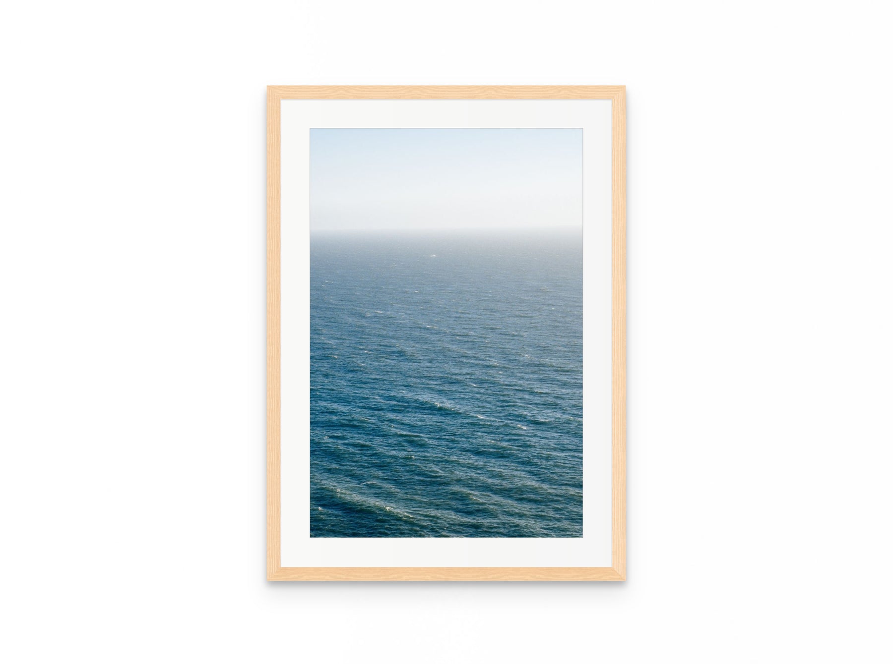 Pacific Haze, 16×24 in natural frame