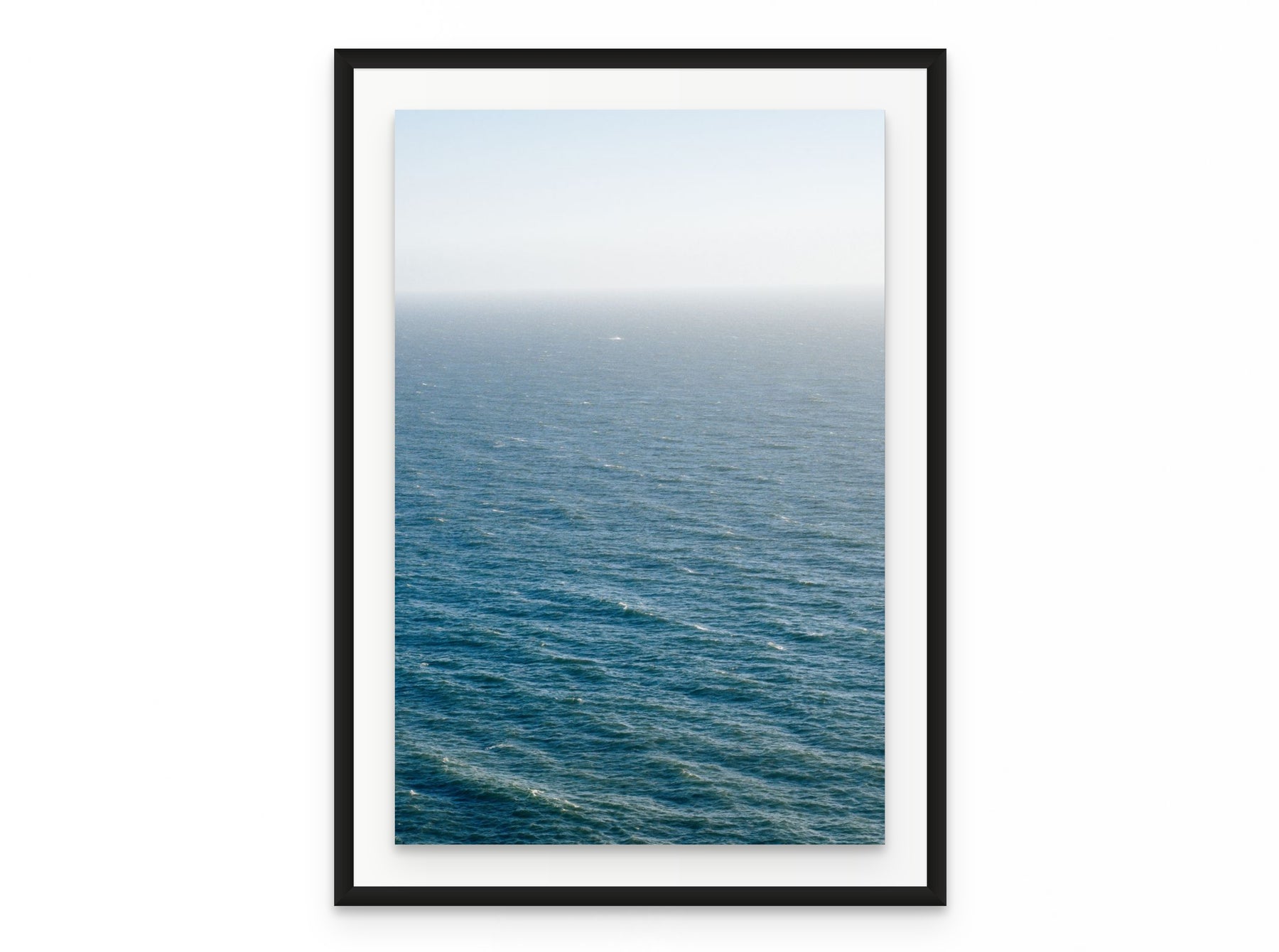 Pacific Haze, 20×30 in black frame