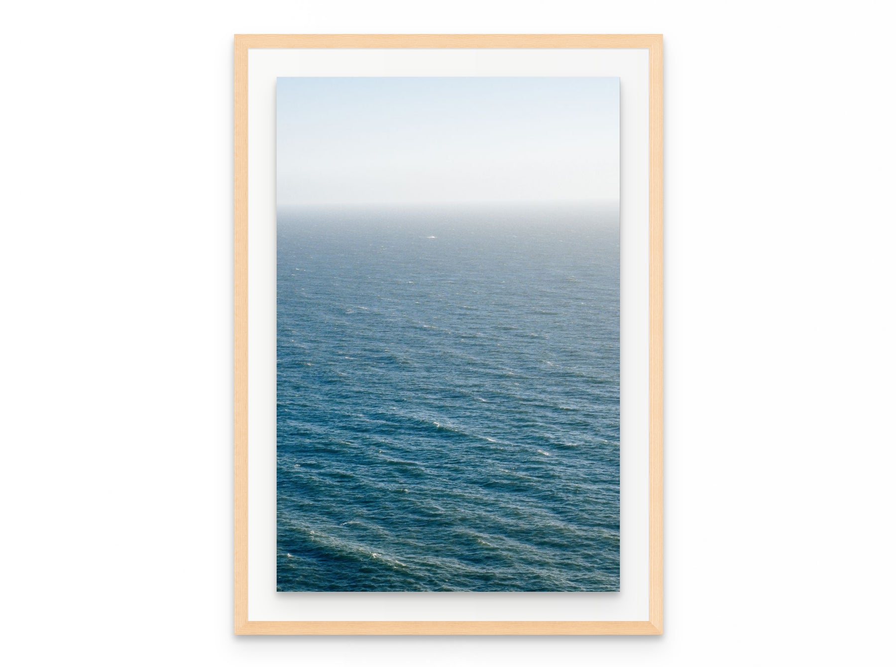Pacific Haze, 20×30 in natural frame